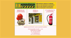 Desktop Screenshot of fixmunkavedelem.hu